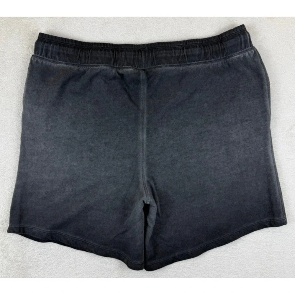 Tommy‎ Hilfiger Sport Women's M Charcoal Gray Garment Dyed Lounge Sweat Shorts